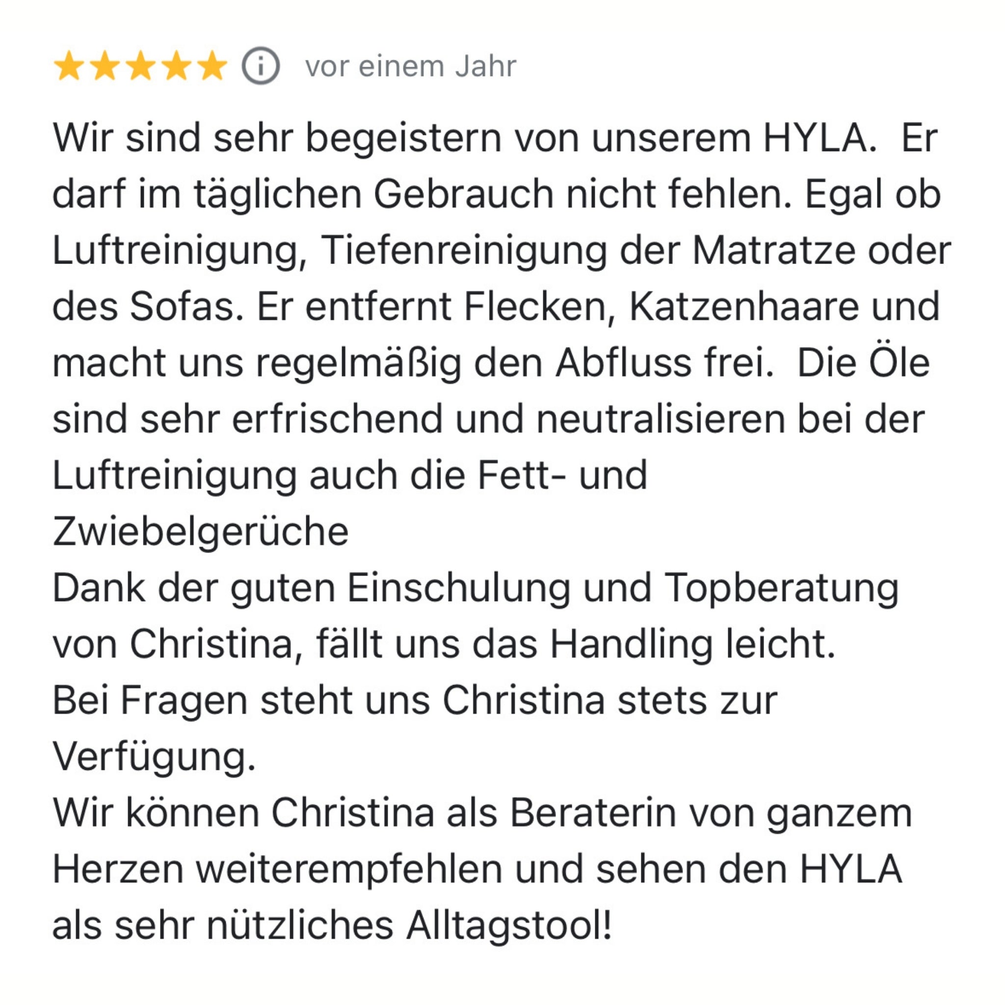 Hyla Kunden nutzen den Hyla tagtäglich